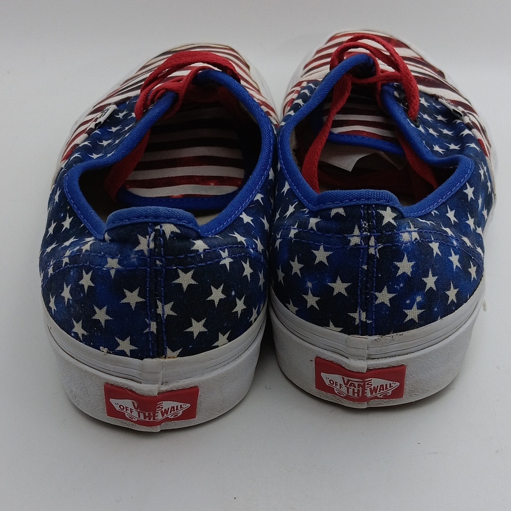 🇺🇸 AMERICAN FLAG VANS SIZE 8.5 🇺🇸 - Picture 4 of 6